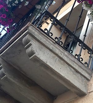 Pérgolas decorativas para balcón